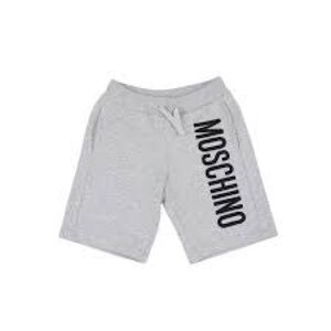 Moschino Kids Grey Logo Shorts